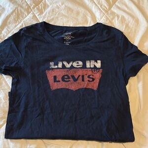 Levi's Dark Blue Graphic Tee